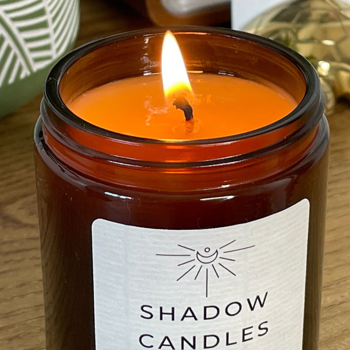 Sandalwood and Vanilla Soy Wax Candle