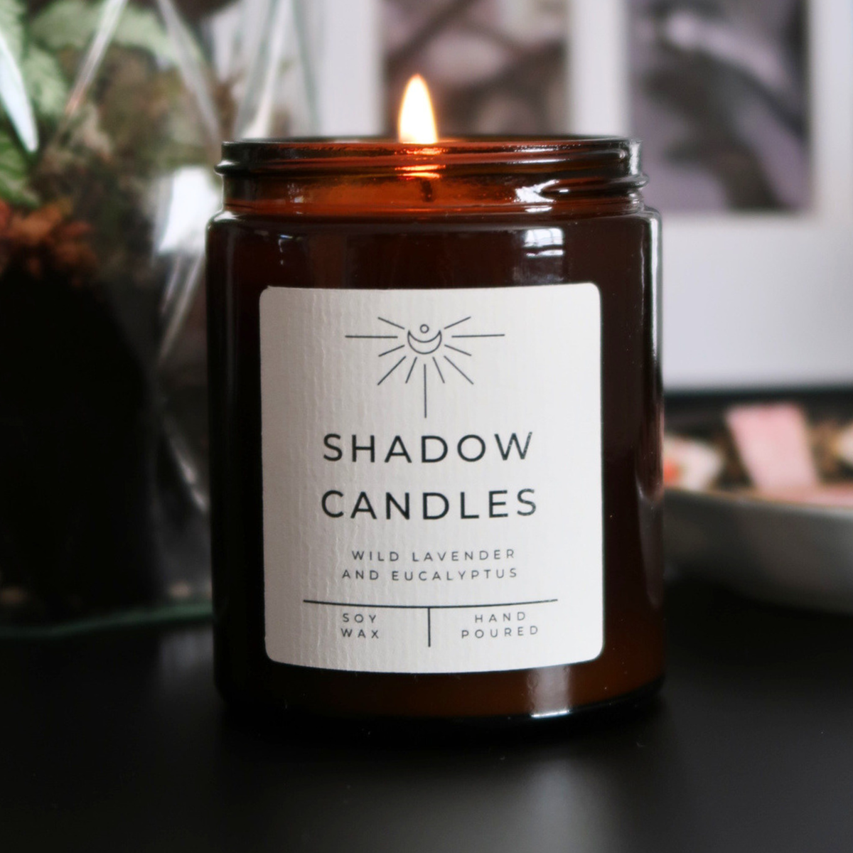Wild Lavender and Eucalyptus Soy Wax Candle